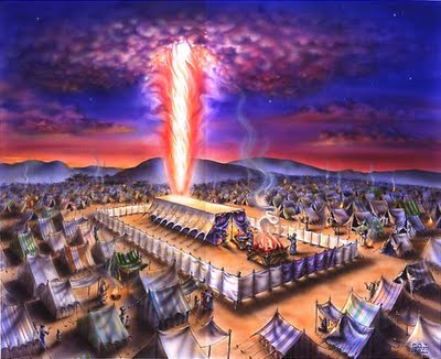 tabernacle israel tribes twelve moses around pillar god cloud camp israelites wilderness sanctuary bible biblical hebrew really among tents surrounding