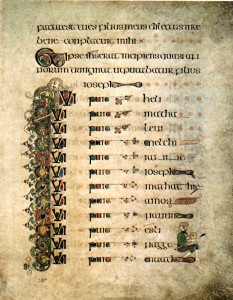 KellsFol200rGeneolgyOfChrist