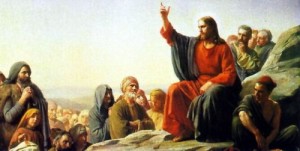 Jesus Preaching the Golden Rule