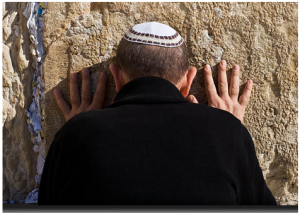 Jewish man at Wailing Wall