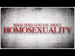 homosexuality and the bible