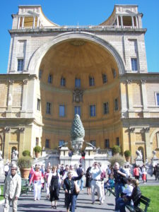 Vatican pinecone pineal gland